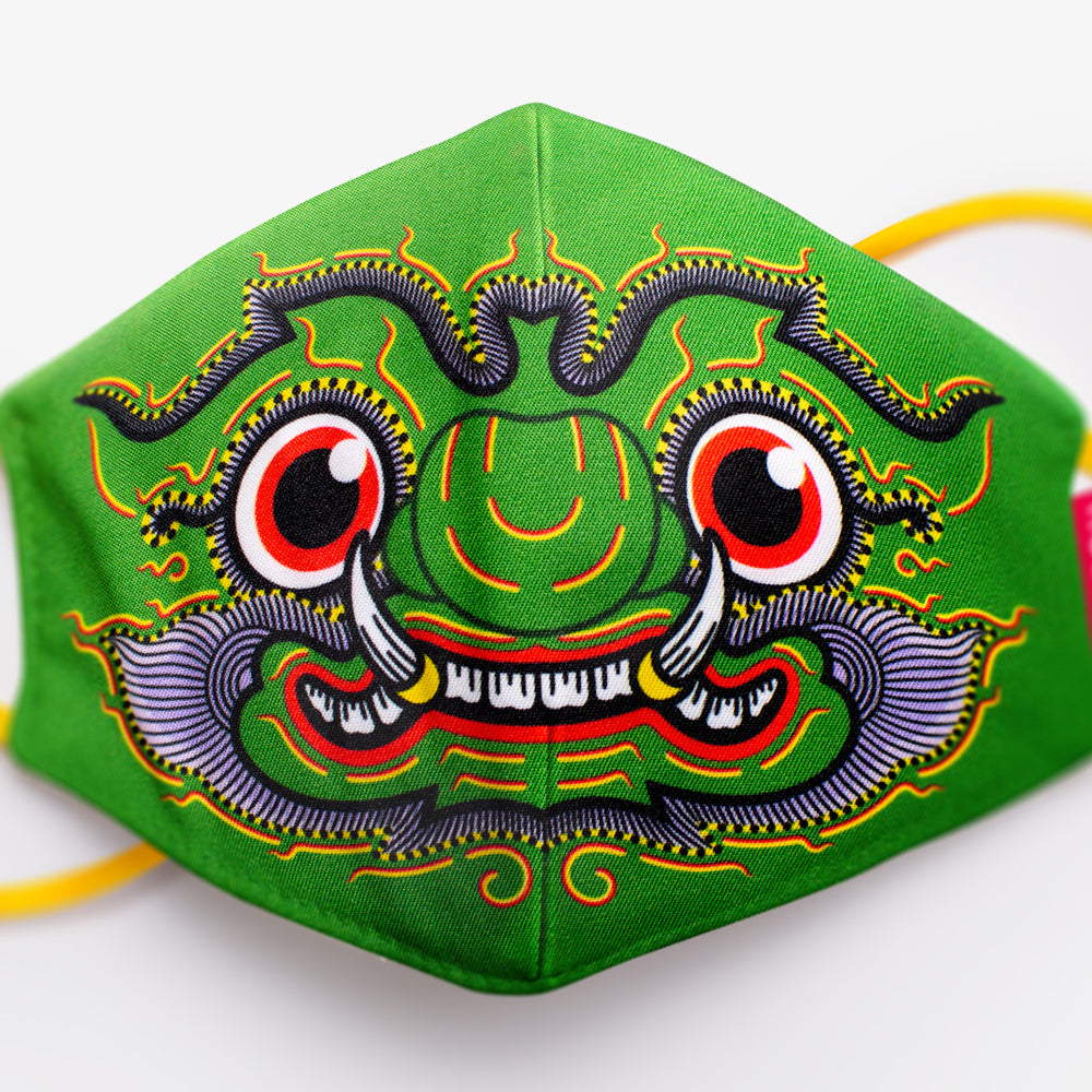 Hello Mask for Kids - Thotsakan Kids (หน้ากากผ้าฮัลโหลคิดส์ ทศกัณฐ์คิดส์) (Size-S)