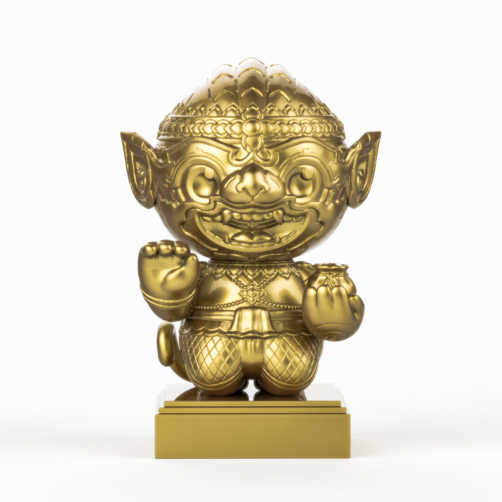  Hanuman Kwak Choke Sub - Lucky Gold (หนุมานกวักโชคทรัพย์ สีทอง)