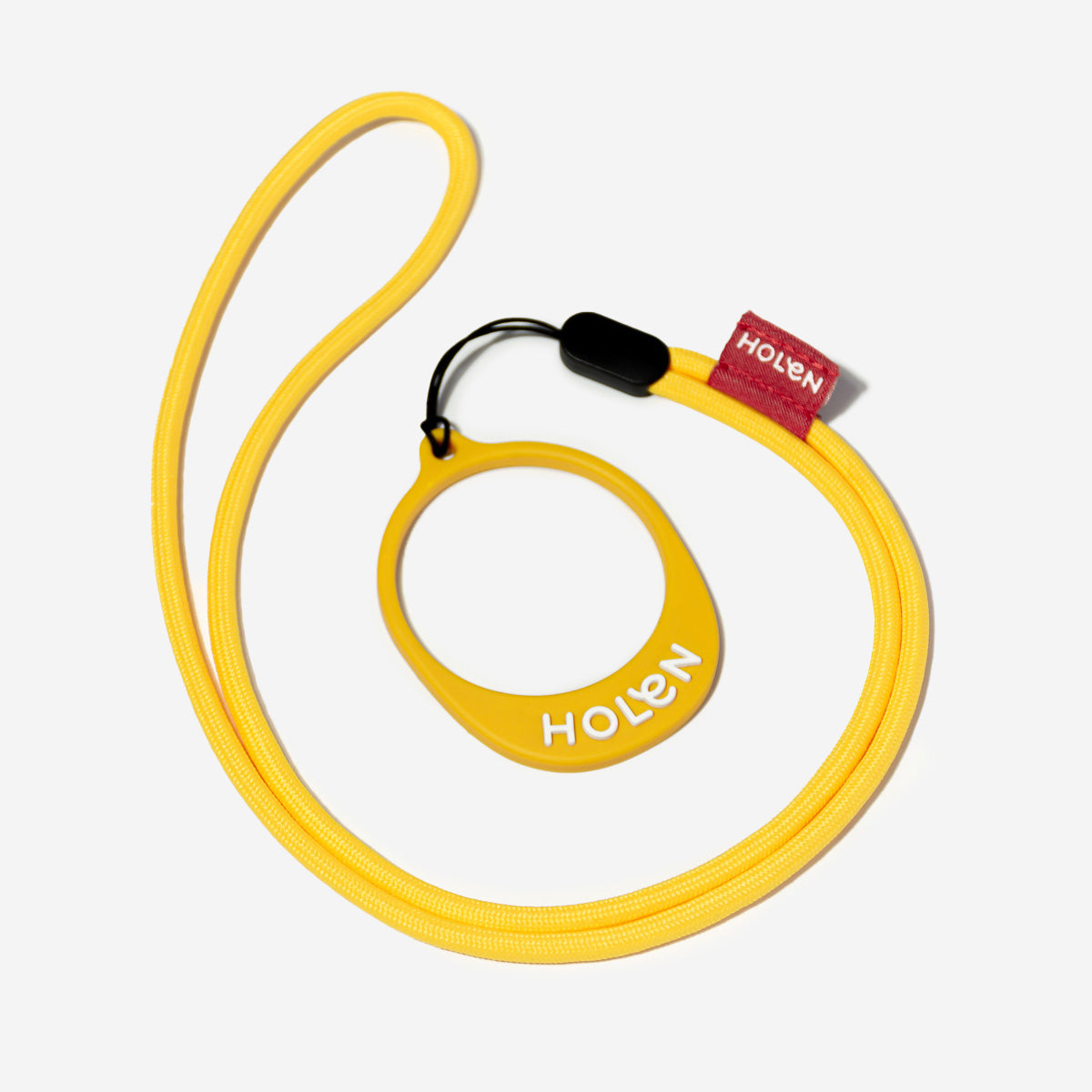 HOLEN Inhaler Cap Strap - Yellow (สายคล้องคอหมวกแก๊ปเหลือง)