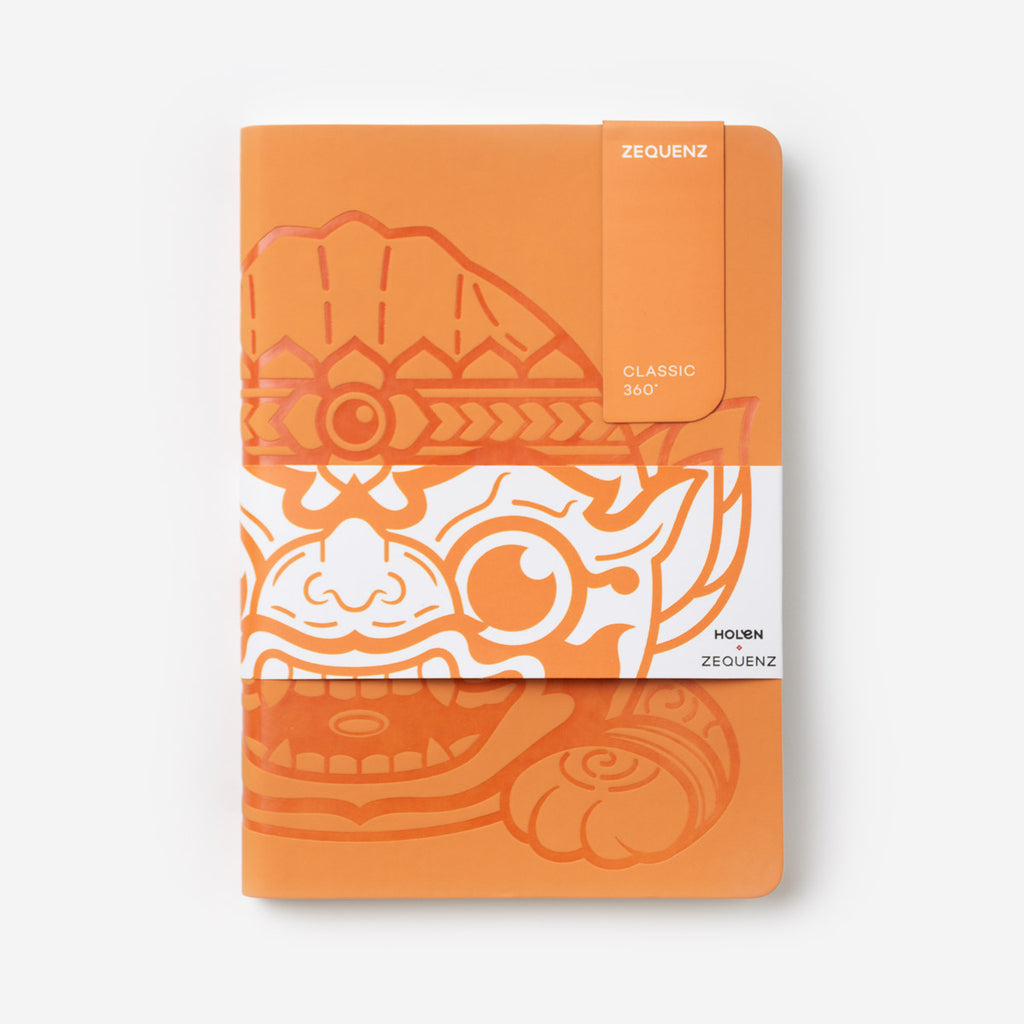 Hanuman Notebook Apricot (สมุดหนุมานลิงจั๊ก สีแอพลิคอต) 🟠