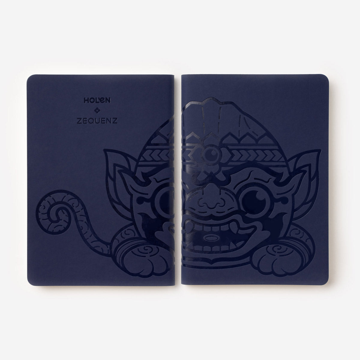 Hanuman Notebook Navy (สมุดหนุมานลิงจั๊ก สีเนวี) 🔵 – HOLEN