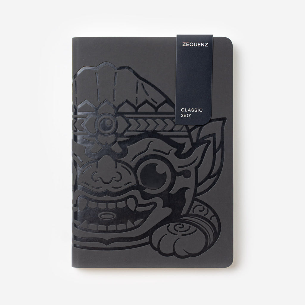 Hanuman Notebook Storm (สมุดหนุมานลิงจั๊ก สีสตอร์ม) ⚫
