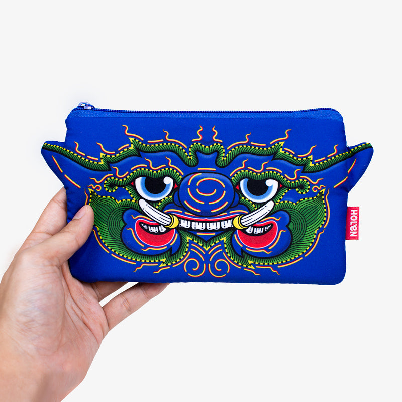 Ramakien Pencil Bag - Wiroonhok  with Hand