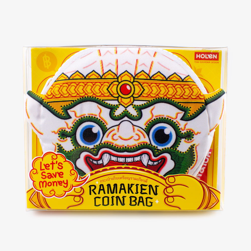 Ramakien Coin Bag - Hanuman (กระเป๋าใส่เหรียญรามเกียรติ์ หนุมาน) Package