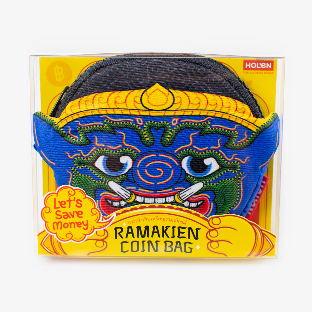 Ramakien Coin Bag - Nonthajit (กระเป๋าใส่เหรียญรามเกียรติ์ นนทจิตร) Package