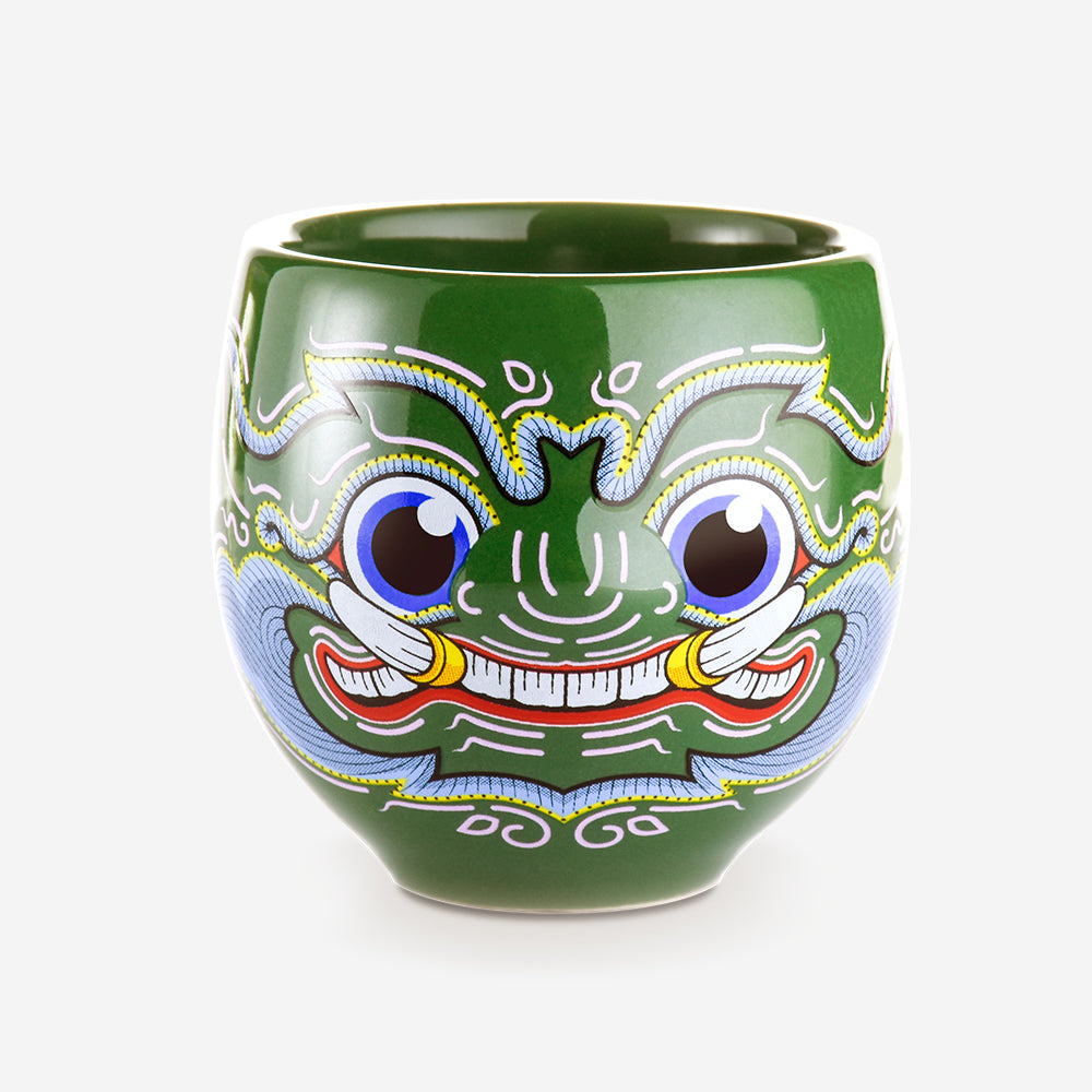 Ramakien Tea Cups - Thotsakan (ถ้วยชารามเกียรติ์ ทศกัณฐ์)