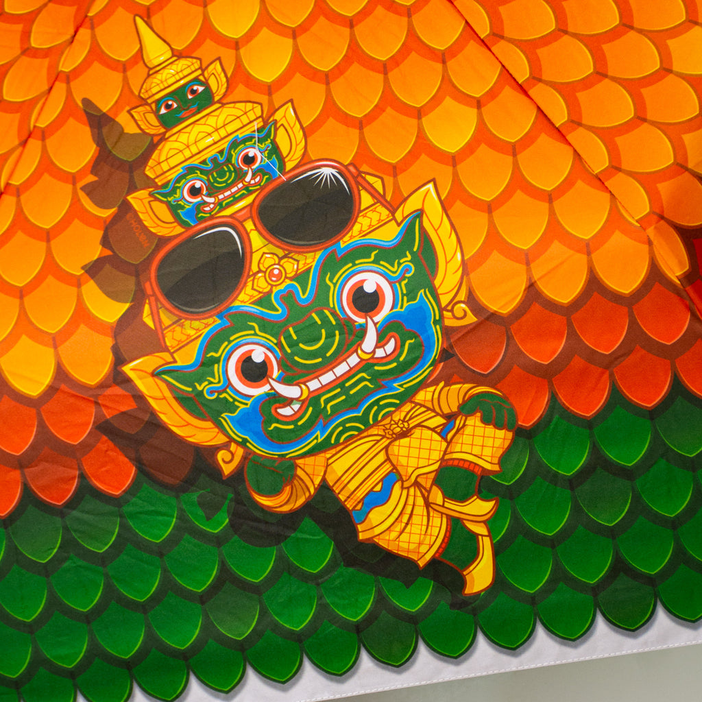 Wat Wa Umbrella - Thotsakan (ร่มยักษ์ผู้ปกปักษ์ ทศกัณฐ์)