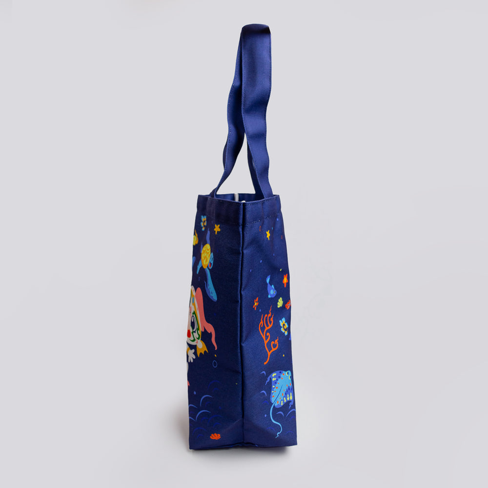 Happiness Tote Bag - Matchanu (กระเป๋าช้อปปิ้งมัจฉานุสำราญใต้ท้องทะเล)
