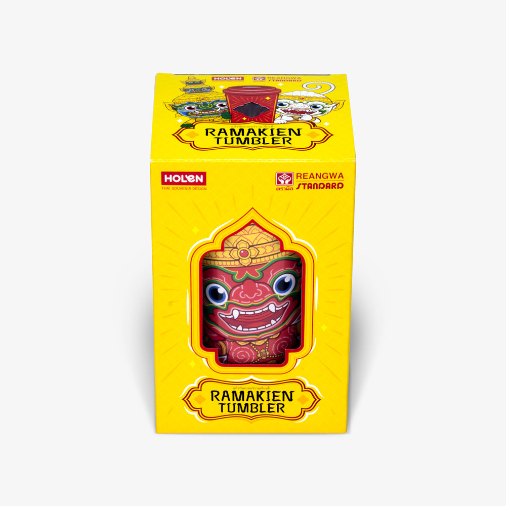 Ramakien Tumbler Mug - Sukreep (แก้วทัมเบลอร์รามเกียรติ์ สุครีพ) Package
