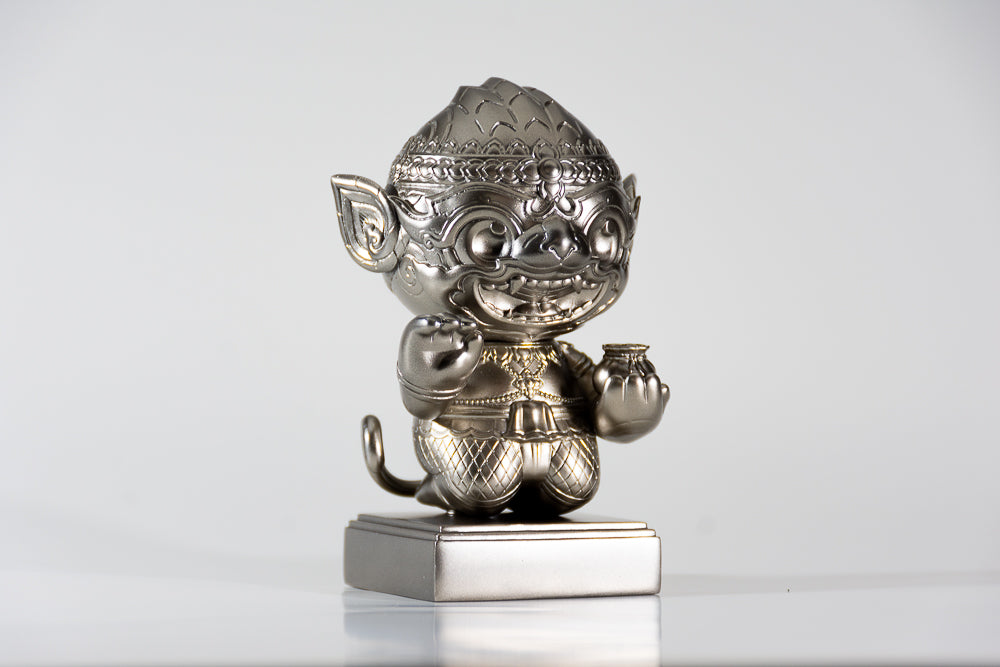 Hanuman Kwak Choke Sub - Lucky Silver (หนุมานกวักโชคทรัพย์ สีเงิน)