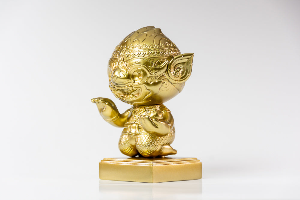 Hanuman Kwak Choke Sub - Lucky Gold (หนุมานกวักโชคทรัพย์ สีทอง)