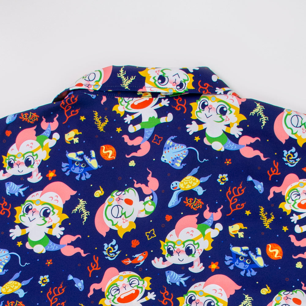 Happiness Shirt - Matchanu (เสื้อเชิ้ตมัจฉานุสำราญใต้ท้องทะเล)