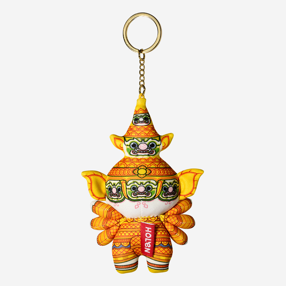 Ramakien Guardian Keychain - SAHASSADEJA (พวงกุญแจรามเกียรติ์ สหัสเดชะ)