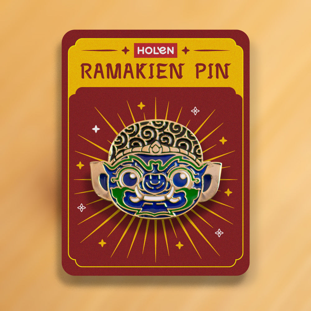 Ramakien Pin -Nonthajit (เข็มกลัดนนทจิตร)