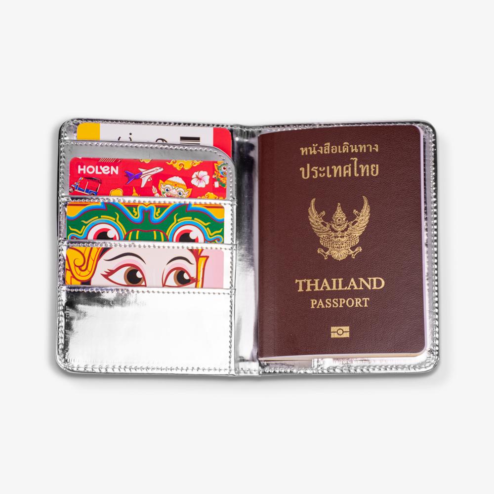 Tuk Tuk Passport Cover Blue Full Function